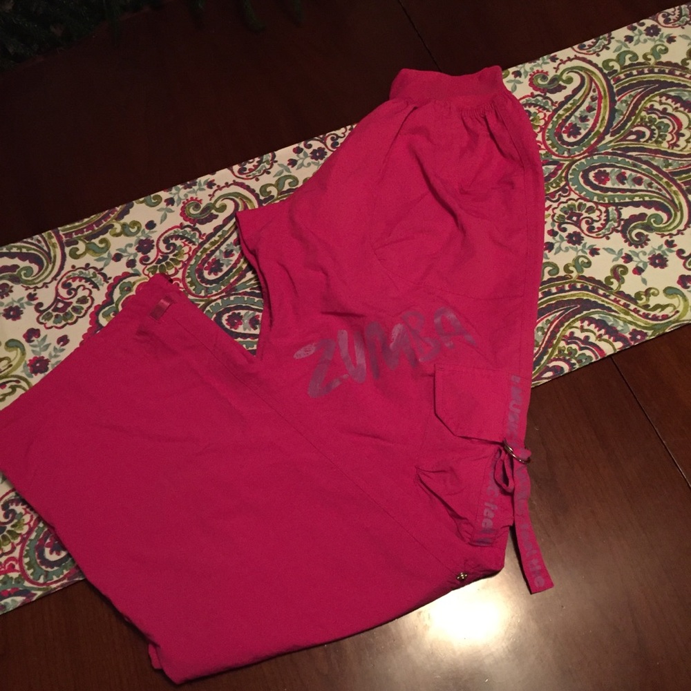 NWOT Zumba pants. Sz L